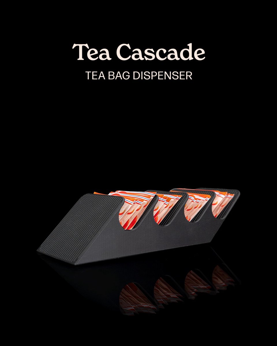 Tea Cascade - Pennenhouder voor bureau en werkplek - Decoratieve organizer - woonaccessoire, bureau organizer, kantoor, interieur