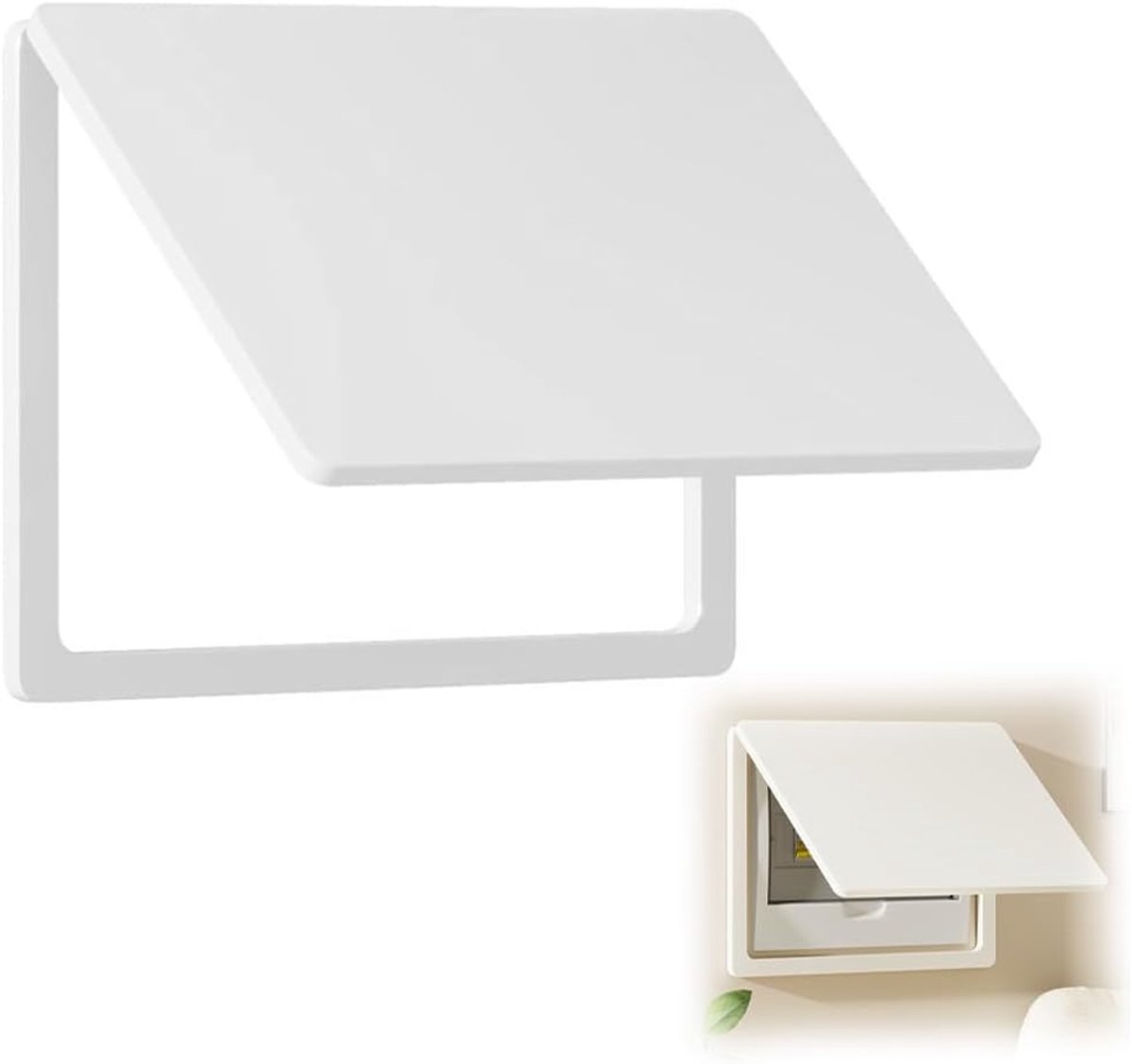 1 stuks zekeringkast afdekking, zekeringkast, wandgemonteerde kast stroomverdeler creatieve flip-cover decoratieve afbeelding verbergen verdelerkastens schilderij (A, 25 x 20 cm)