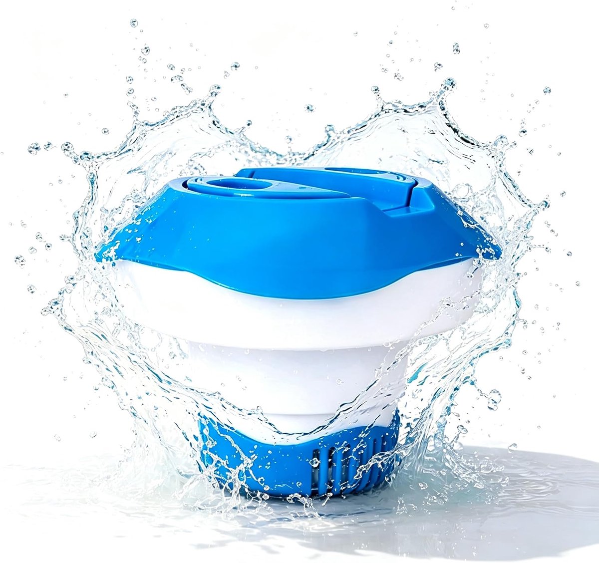 chloordrijver, doseerder voor 200 g chloor en broom, zwembadtabletten, doseerdrijver voor zwembaden, whirlpools, spa