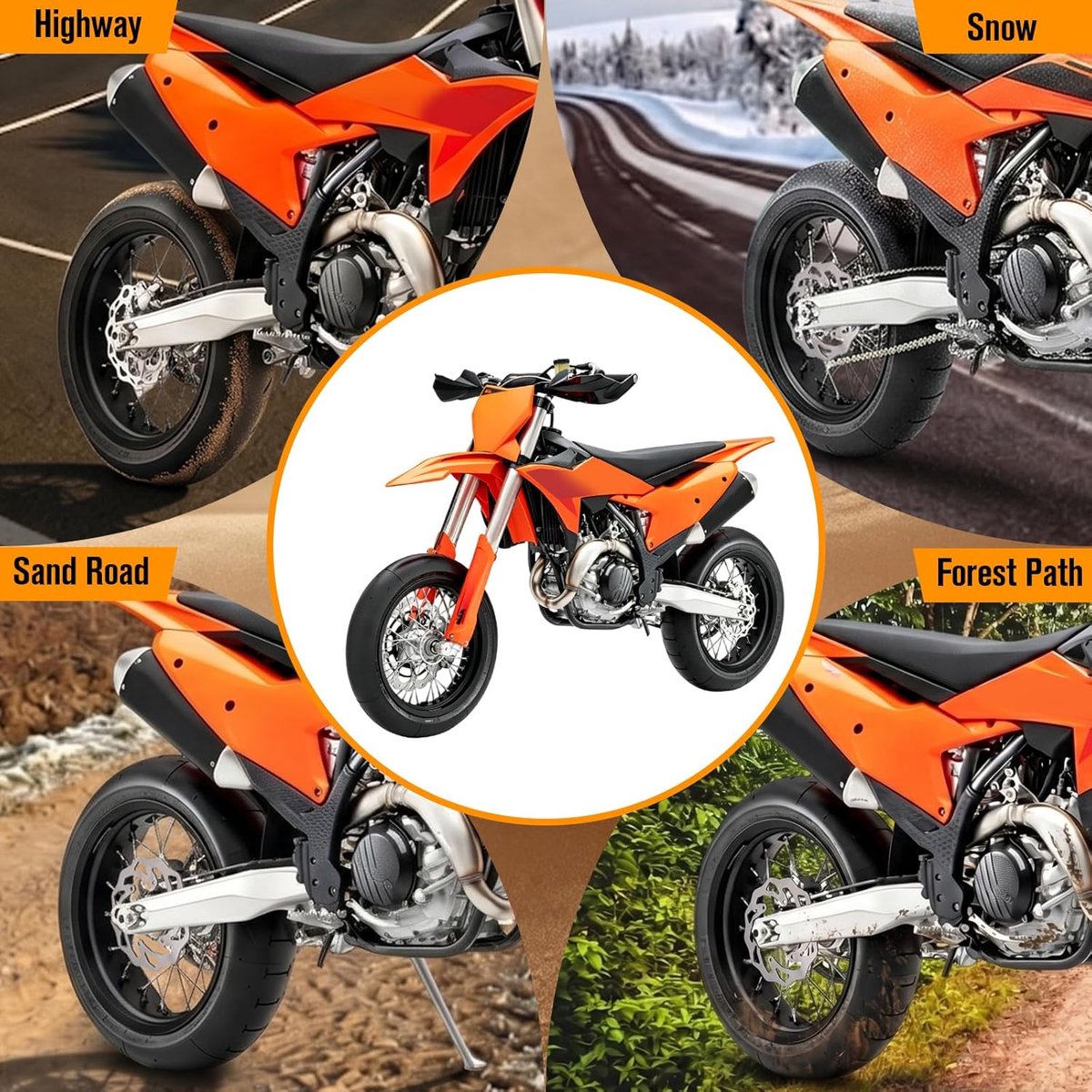 Remschijven voor 125-450SX XC 125-530 EXC XC-W 450SMR 125-450 TC FC TX FX FS450