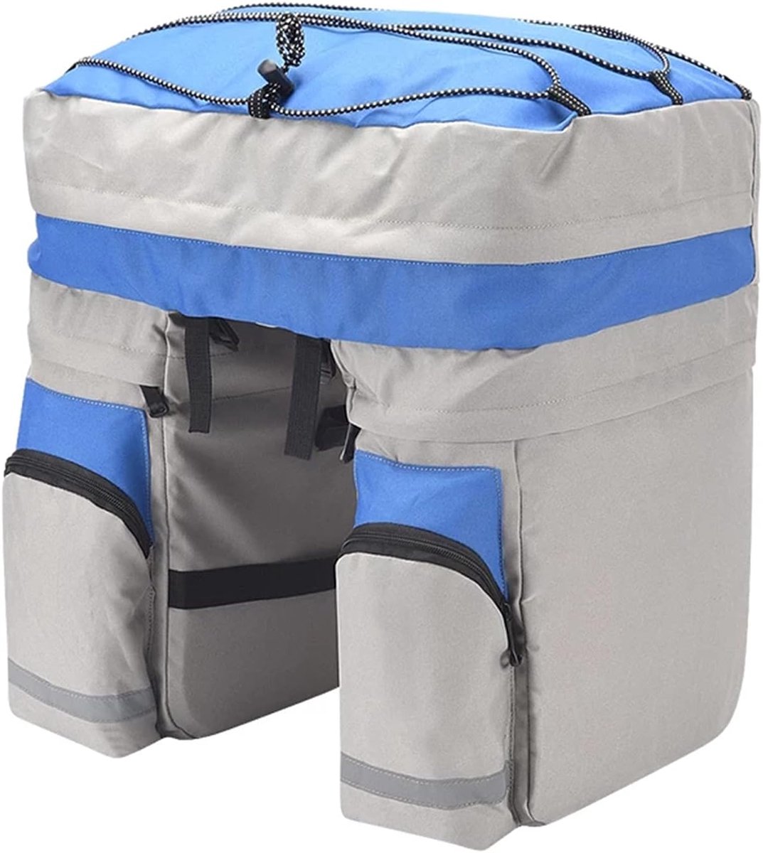 60L MTB Fietsendrager Tas Achterrek Bike Kofferbak Tas Bagage Fietstas Achterbank Dubbele Side Fietsen Bycicle Tas
