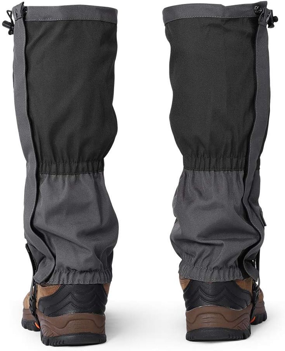 Beenkappen Mannen, Klimmen Wandelen Legging Gaiters Gaters Schoen Laarzen Cover Zwart 1 Paar Outdoor Waterdichte Sporten