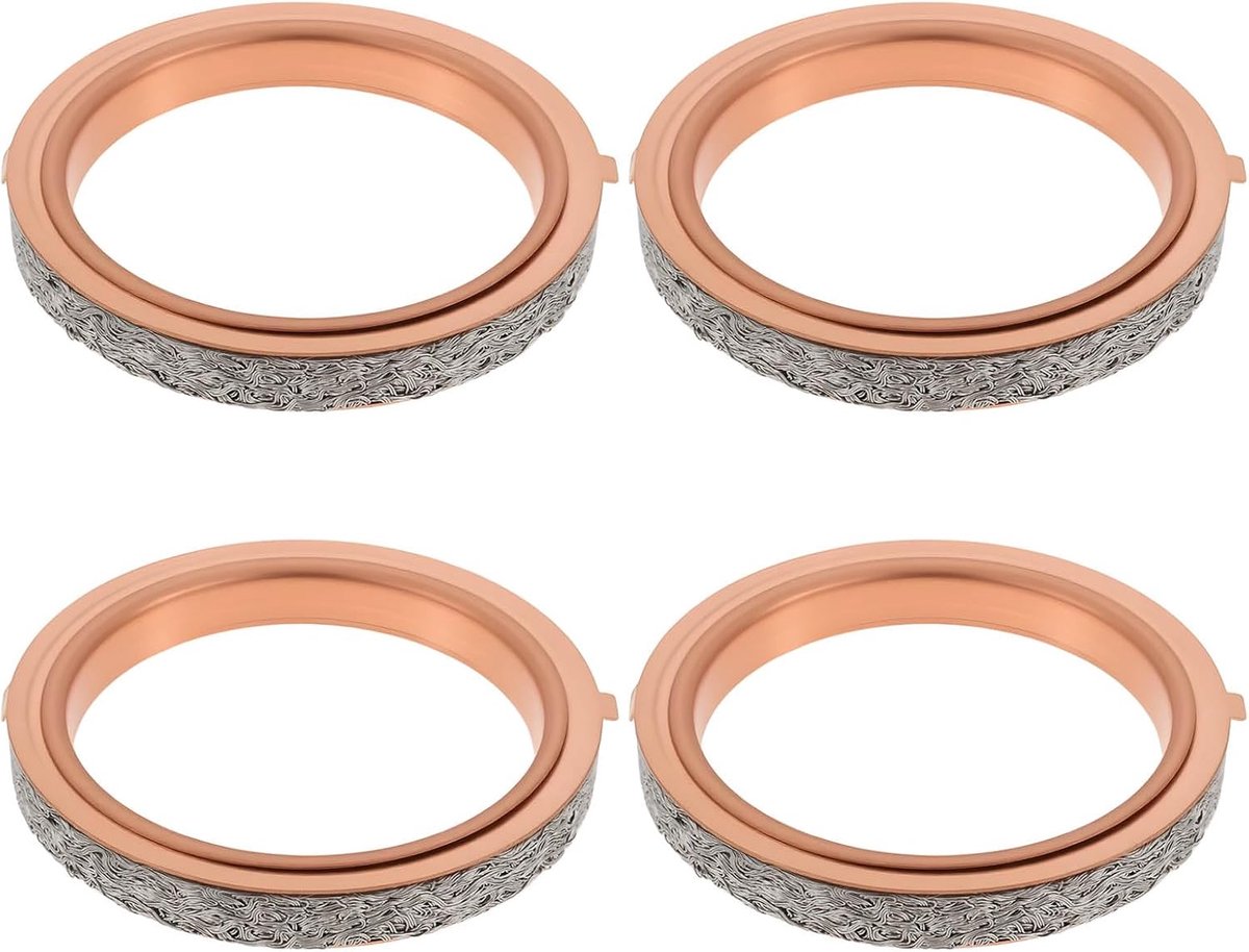 4-delige koperen en vezelige uitlaatpakkingen voor motorfietsen 32x42x5mm 14181-18C00 Compatibel met Suzuki GSXR750 GSXR1100