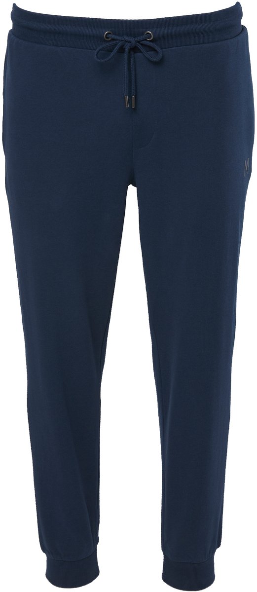 Men Plus - Heren - Trainingsbroek Buik-Fit Modern Fit - Navy blauw - Maat 5XL