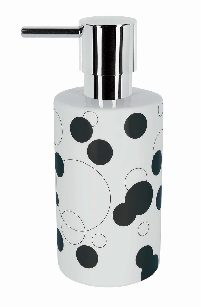 Spirella Zeepdispenser – Wandzeephouder voor Badkamer en Keuken – Zeephouder voor Zeep, Lotion en Desinfectiemiddel