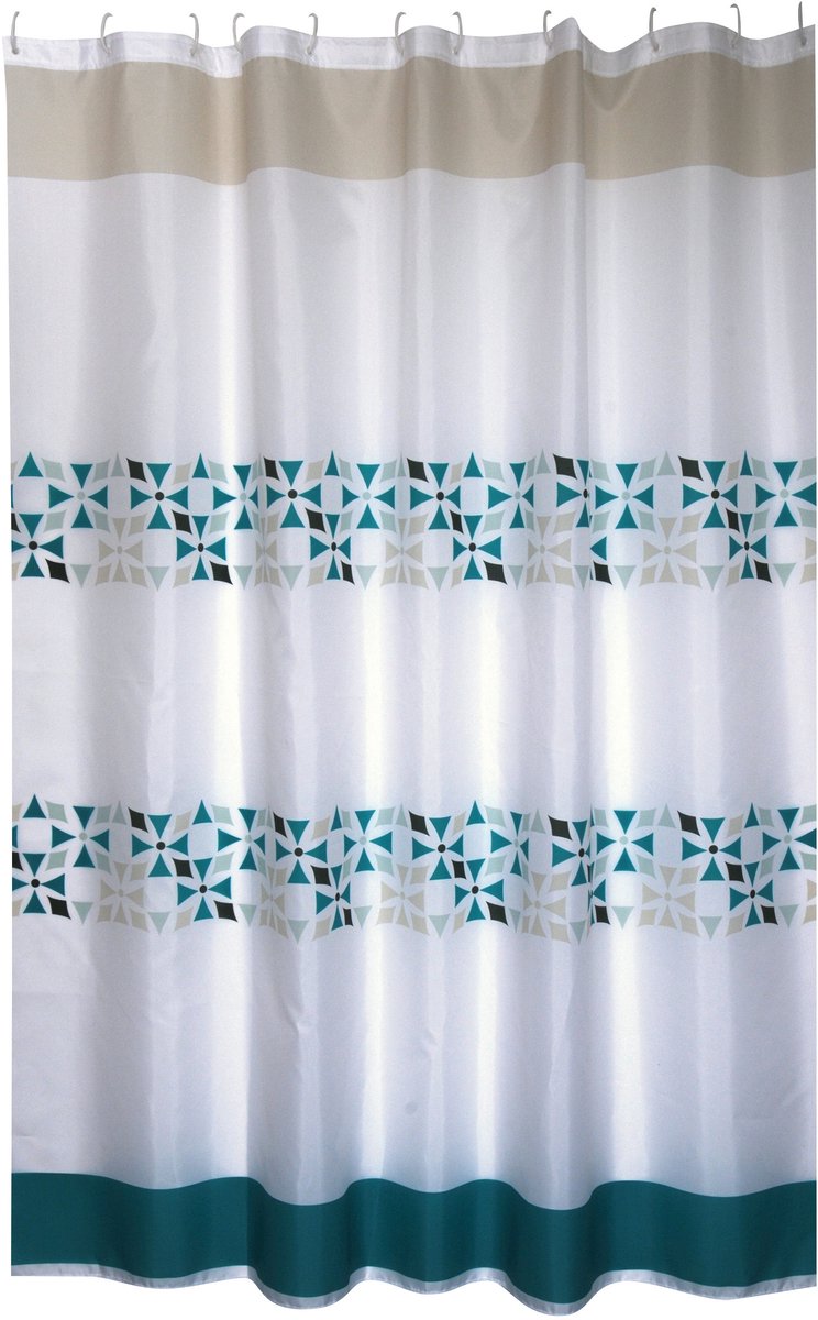 MSV Douchegordijn – Waterdicht en Anti-Schimmel Douchegordijn met Antibacteriële Coating – 100% Polyester – Made in Europe