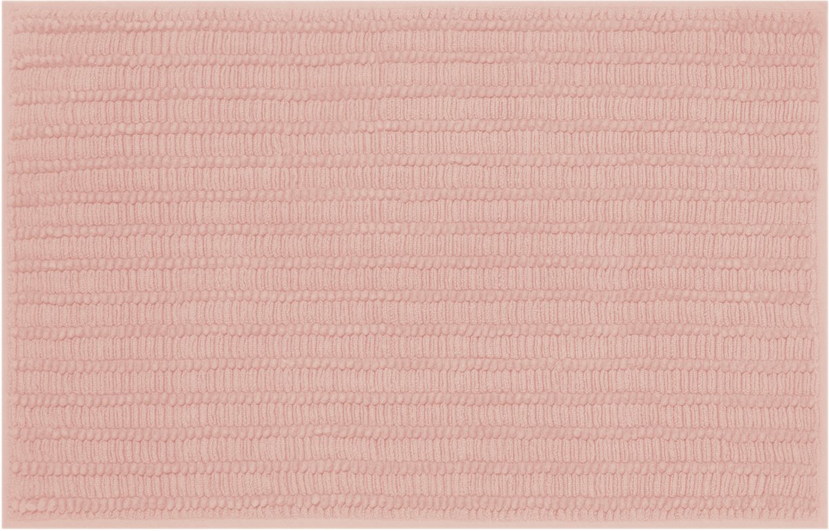 Spirella ADA Badmat – Antislip Badkamer Mat van 100% Katoen – Oeko-Tex Gecertificeerd – Speelse Structuur