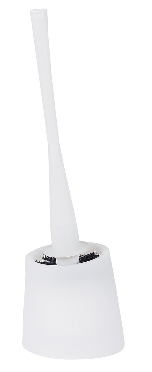 Spirella Toiletborstel met Houder – MOVE Serie Toiletborstels – Badkameraccessoires van Stevig Kunststof met Vervangbare Borstelkop