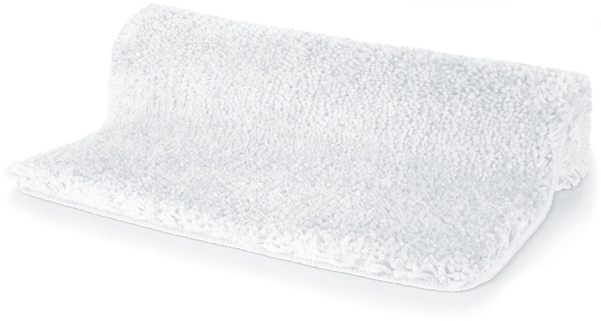 Spirella Badmat – Antislip Badkamermat van Microvezel – Zachte Badmatten met Lang Poolhaar van 40 mm