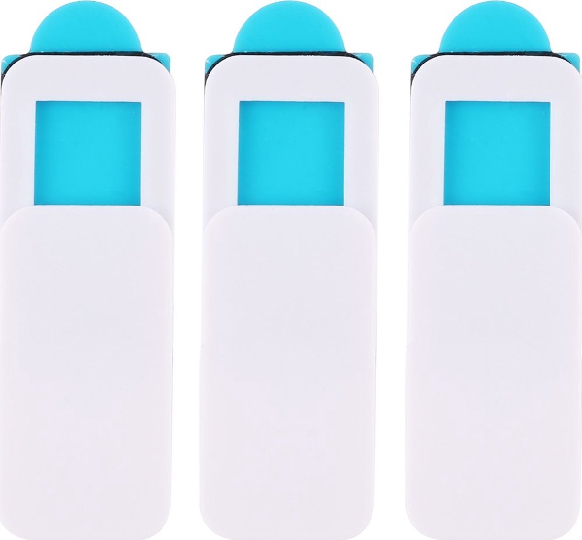 Mobigear Webcam Cover Privacy Schuifje - Wit - 3-Pack (3-Pack)