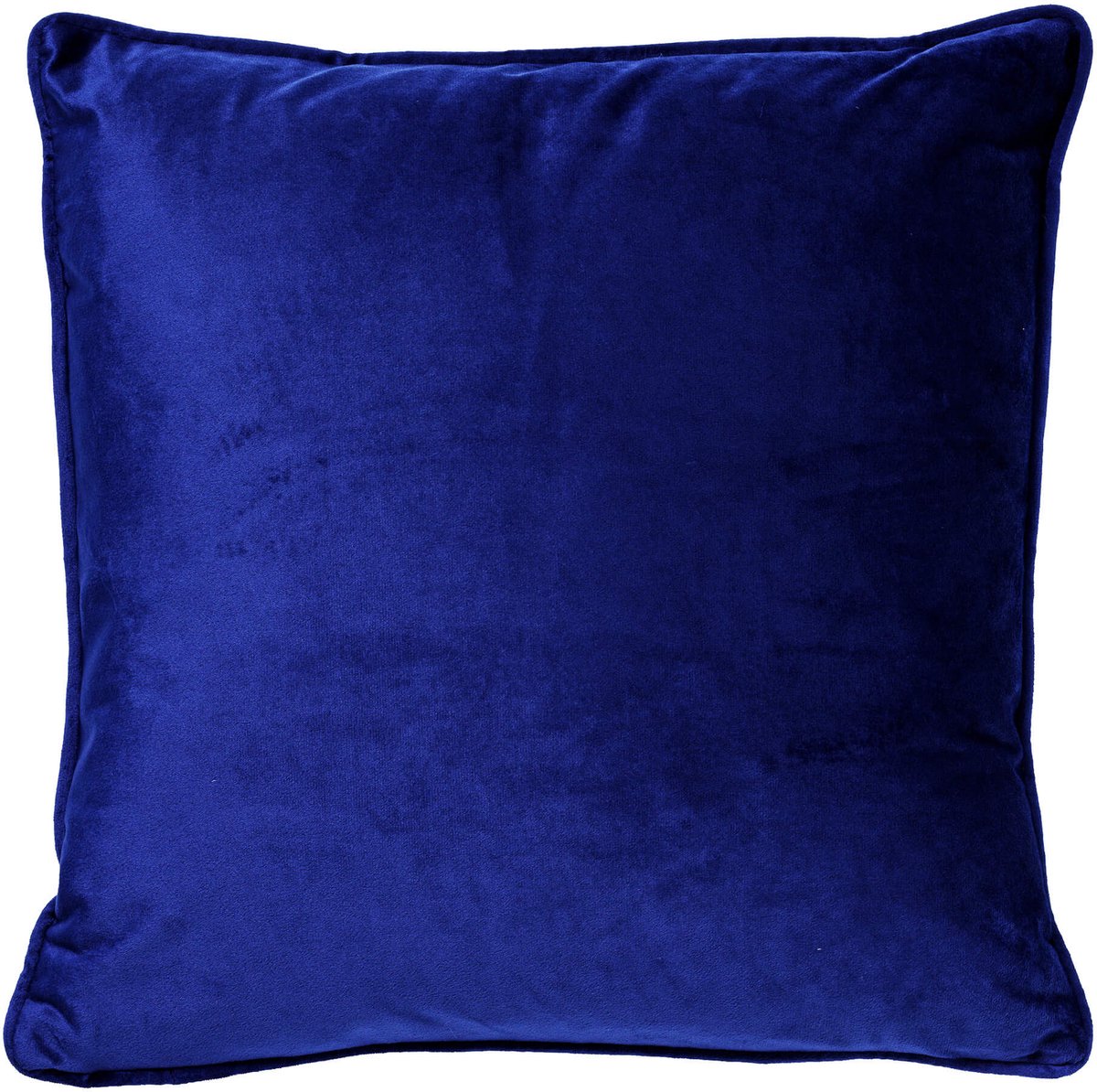 Dutch Decor FINN - sierkussen 60x60 cm - velvet - effen kleur - Dazzling Blue - blauw - Inclusief binnenkussen - Luxe kussens voor woonkamer & bank