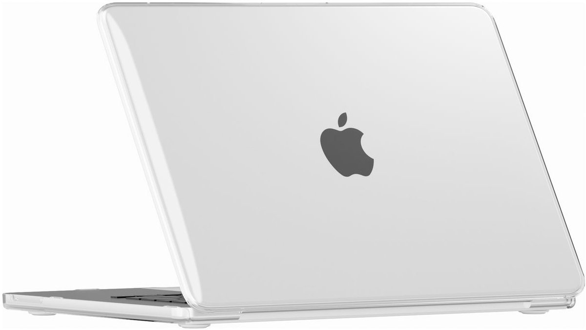 Mobigear Laptophoes geschikt voor Apple MacBook Neo 13 Inch (2026) Hoes Hardshell Laptopcover MacBook Case | Mobigear Crystal Case | Doorzichtig Hoesje MacBook Neo 13 Inch (2026) - Transparant - Model A3404