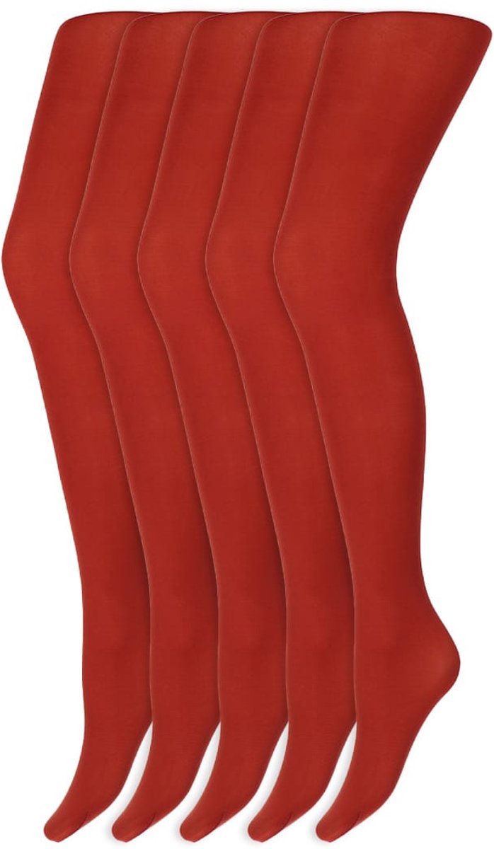 Gekleurde panty’s | Micro | 60 Denier | Merk: Marianne | Maat: S t/m XXL | Kleur: Hazelnoot | 5 Paar