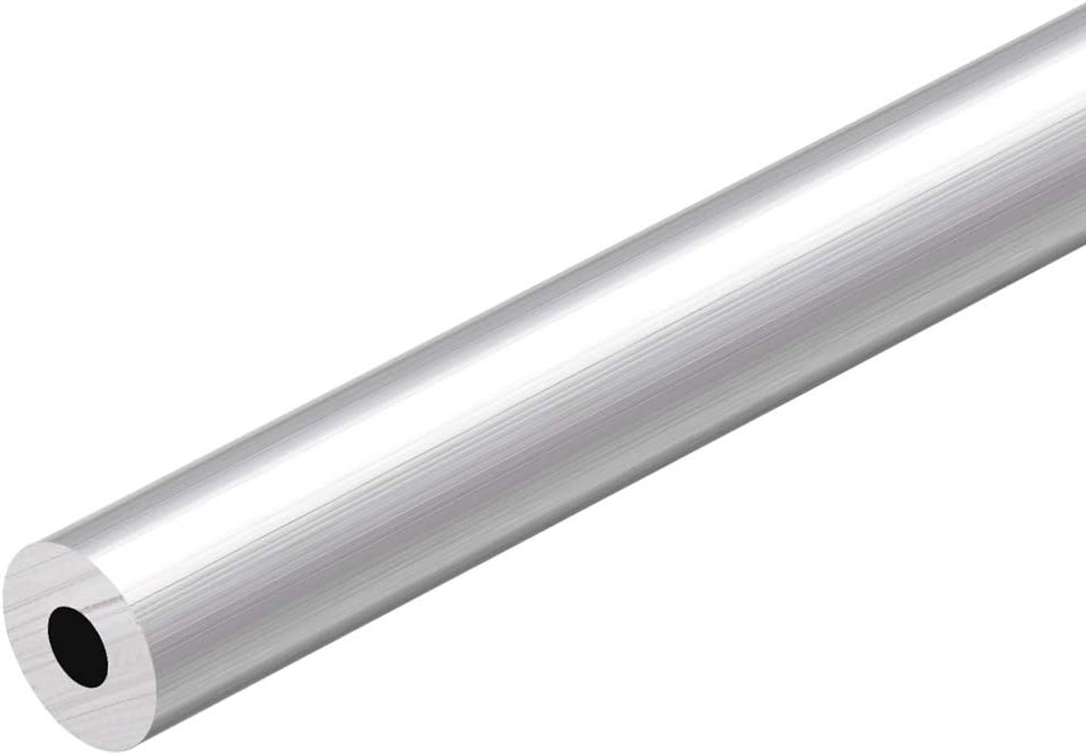 sourcing map 6063 Aluminium Ronde Buis 300 mm Lengte 17 mm OD 7-15 mm Binnendiameter Naadloze Aluminium Rechte Pijpen 7 mm ID x 18 mm OD