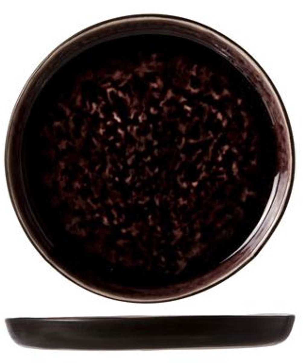 Streetfood Aubergine Bordje D14cm