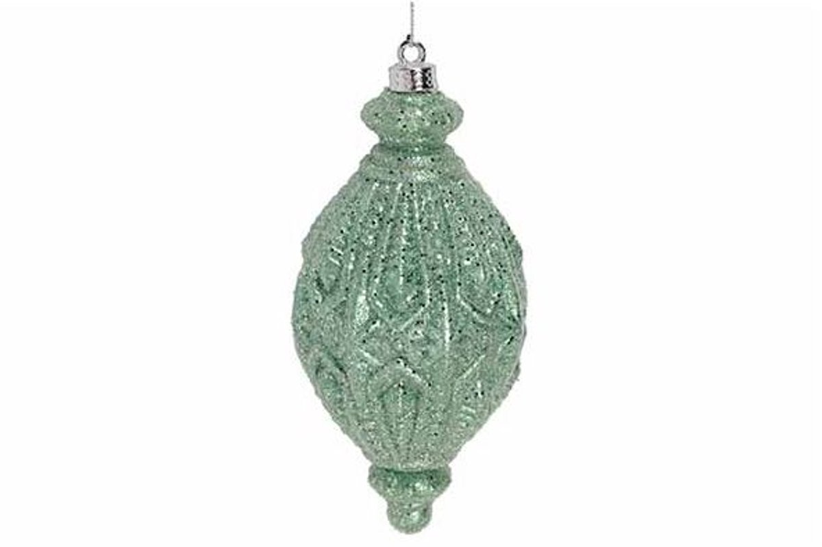 Hanger -drop - glitter groen