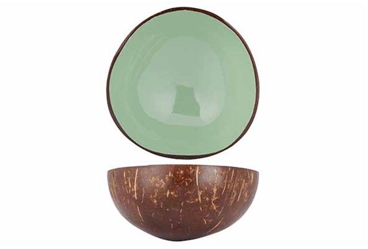 Cocosbowl Muntgroen D14cm
