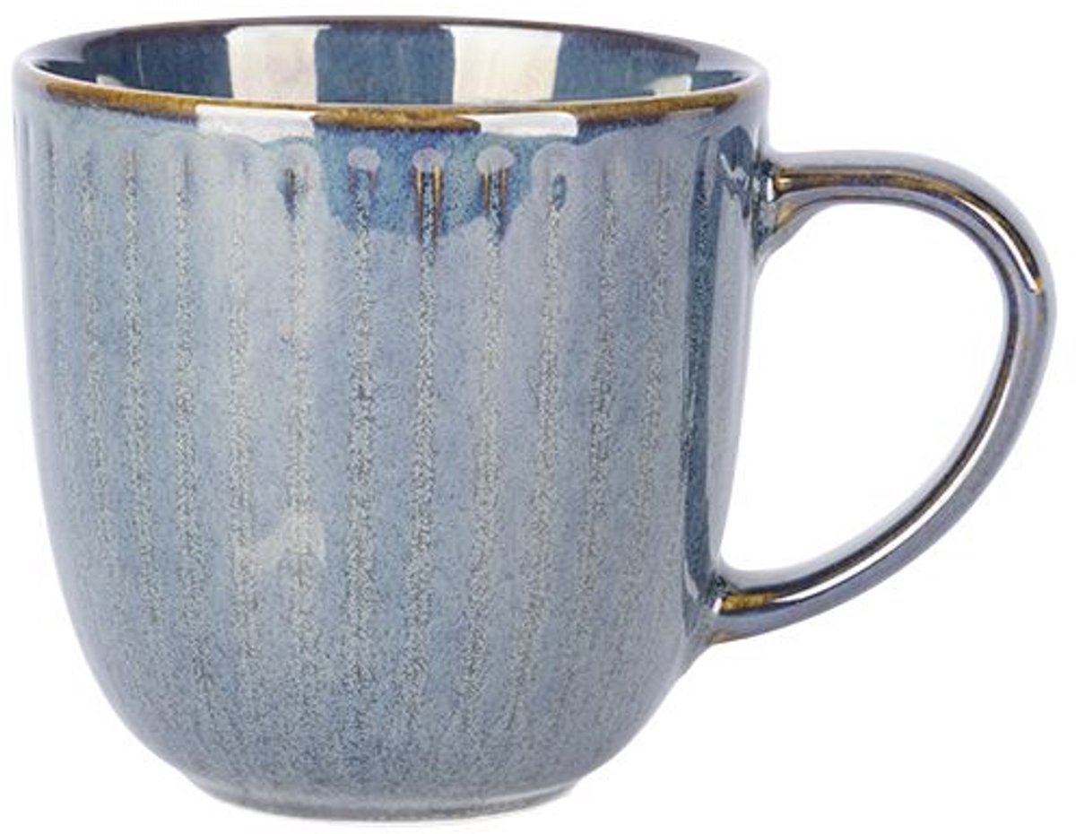 Solas Blauw Beker 27cl D8xh8cm