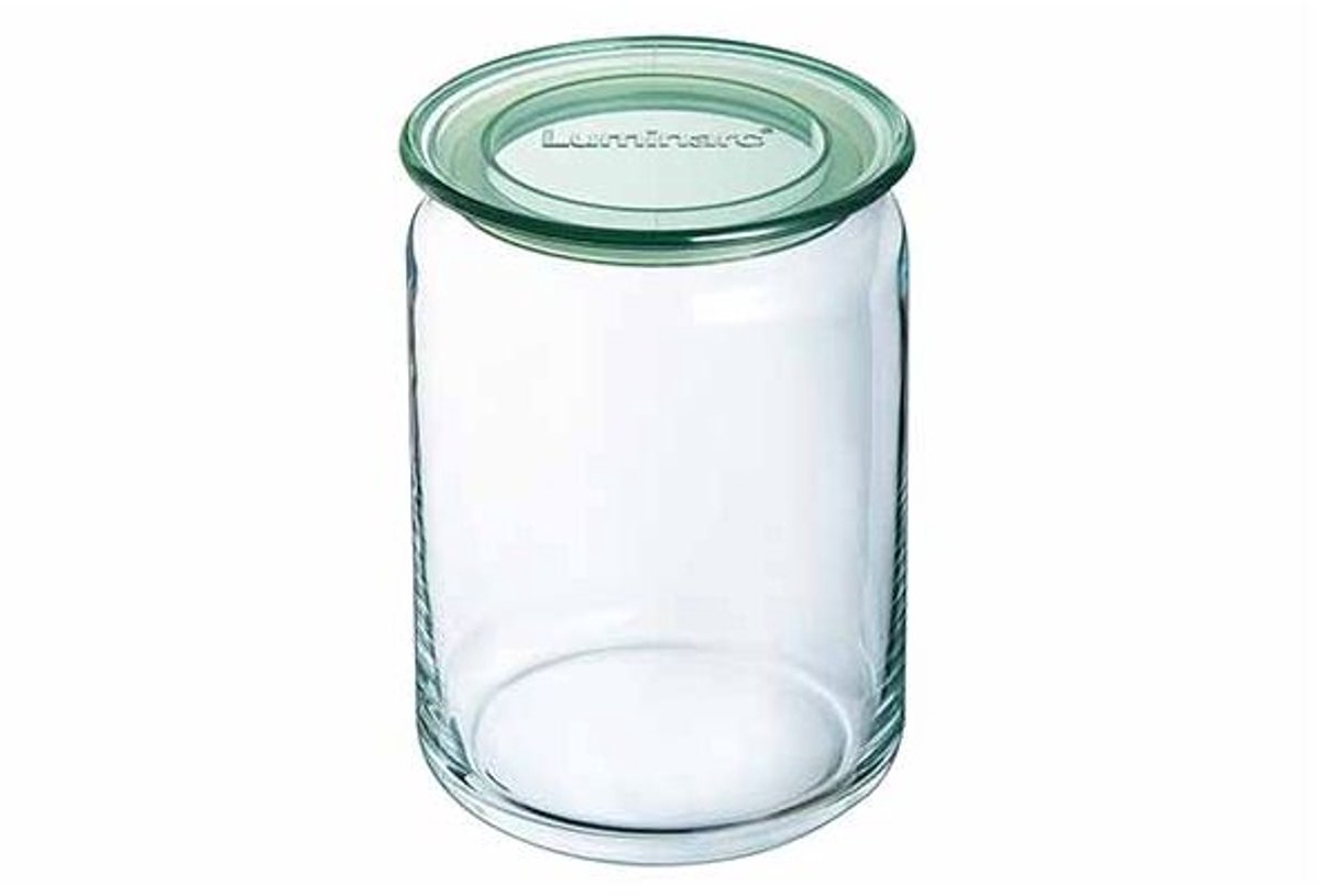 Pure Jar Voorraadpot 1l Groen Deksel D10,5xh17,6cm