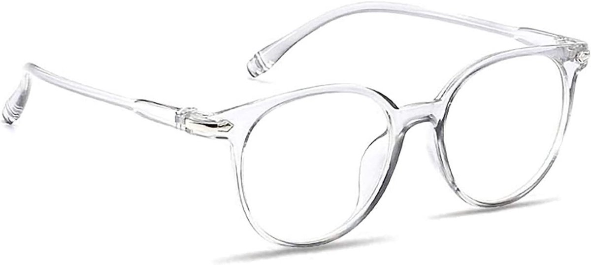 Blauw Licht Bril - Computer Bril - Oogbescherming Scherm - UV400 Bescherming - One Size - Transparant