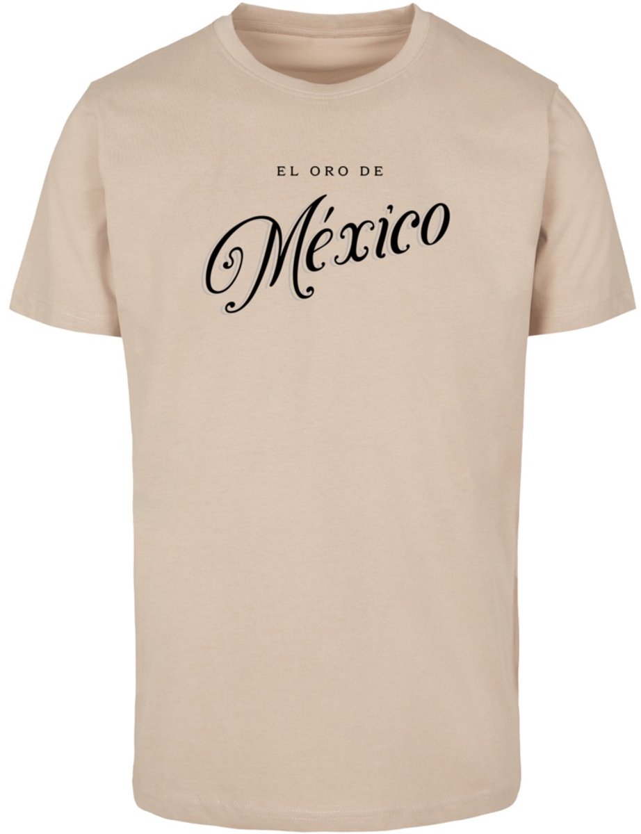 Mister Tee Mexico Salt Sip Lime Heren Tshirt XL Creme