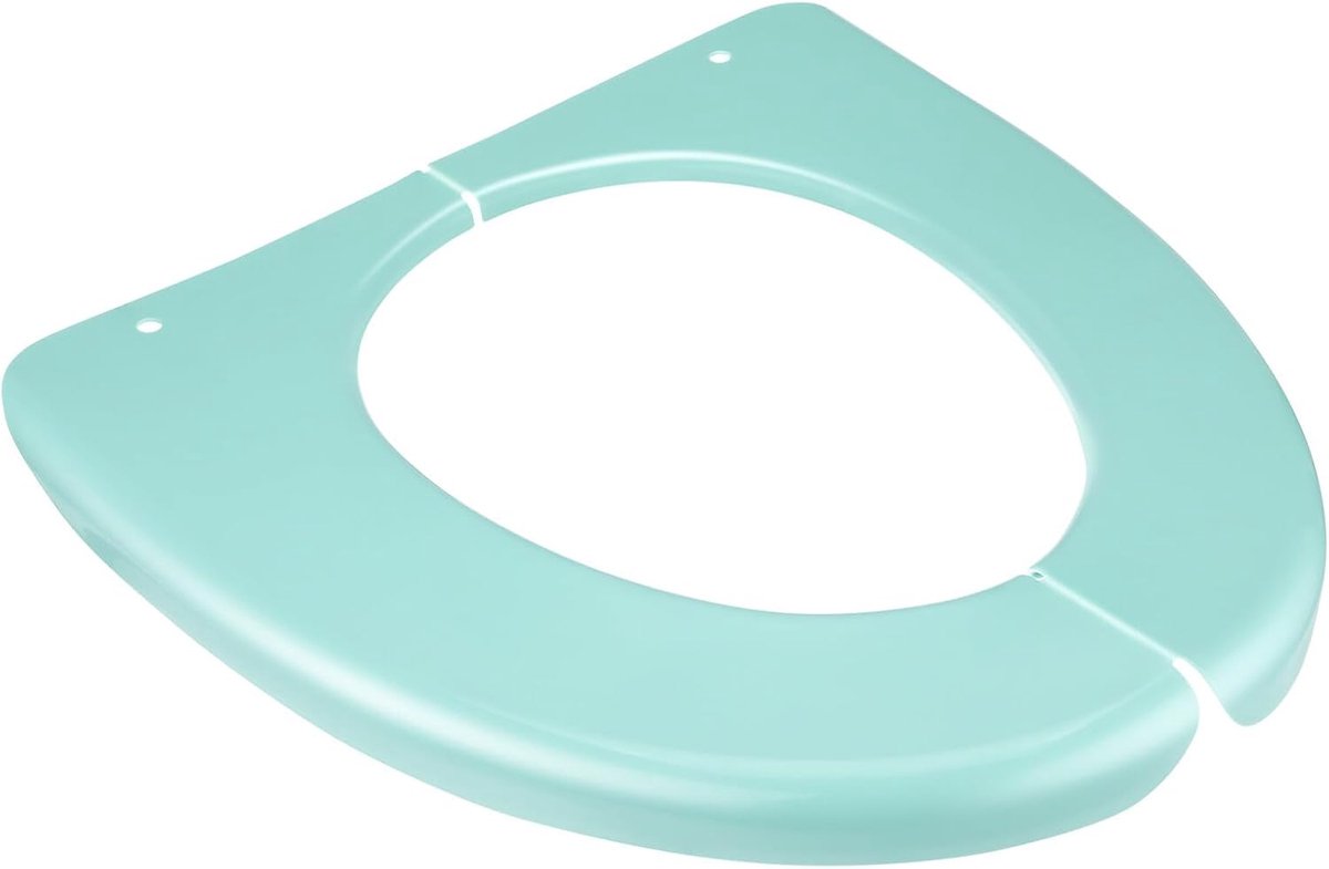 Opvouwbaar Toilet - Draagbaar Potje - Zindelijkheidstraining - Past op Toilet - 40 x 38 cm - Groen