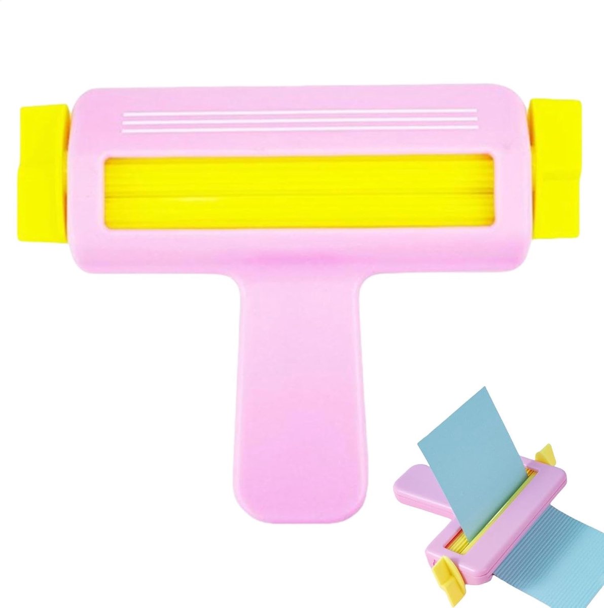 Papier Krimper - Knutselgereedschap - Kaarten Maken - Flexibel Wiel - 167 cm - Meerkleurig