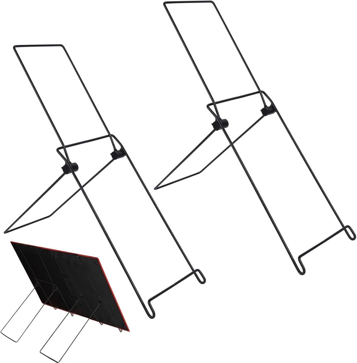 Zonnepaneel Beugels - Kantelbare Steunen - Energie Opwekken - Snel Plaatsbaar - 2 Stuks - Zwart