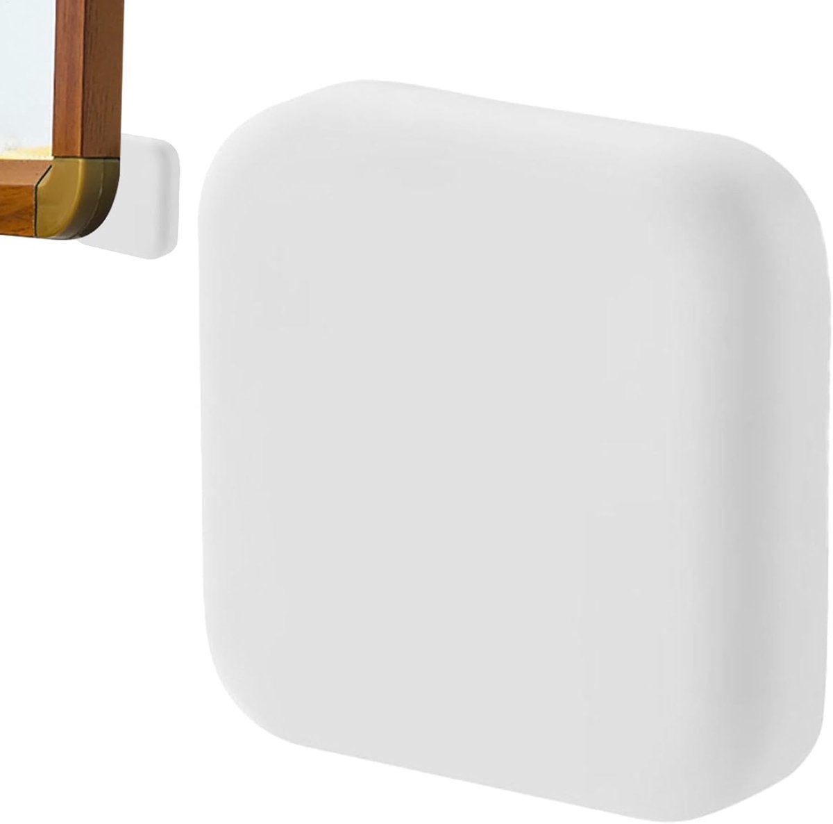 Deurstopper muurbescherming - Wandbeschermer bumper - Muren beschermen - Zachte siliconen - 5 stuks - Wit