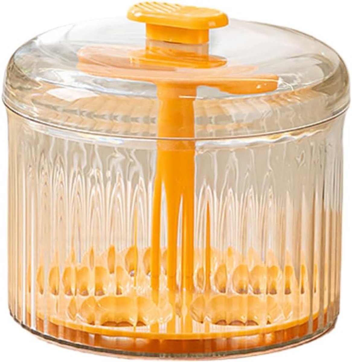 Gehaktbal Maker - Keuken Tool - Eten Bereiden - Maakt 5 tegelijk - 13 x 12 x 12 cm - Oranje