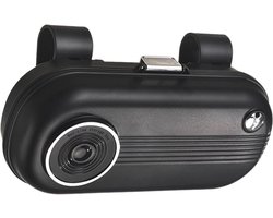 Brillenhouder Auto - Zonneklep Organizer - Auto Interieur - Gereedschapsvrije Installatie - 20 x 10 x 6 cm - Zwart