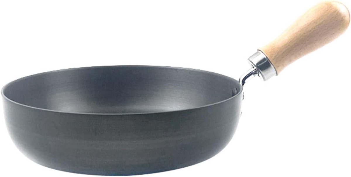 Koekenpan - Koekjespan Koekenpan - Klassieke Gerechten - Antiaanbaklaag - 2.54 cm - Zwart
