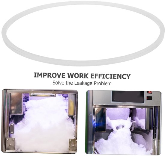 Afdichtring Ijsmachine - Vervangende Pakking - Lekkage Voorkomen - Commerciële Efficiëntie - 115 cm - Zwart — afbeelding 5