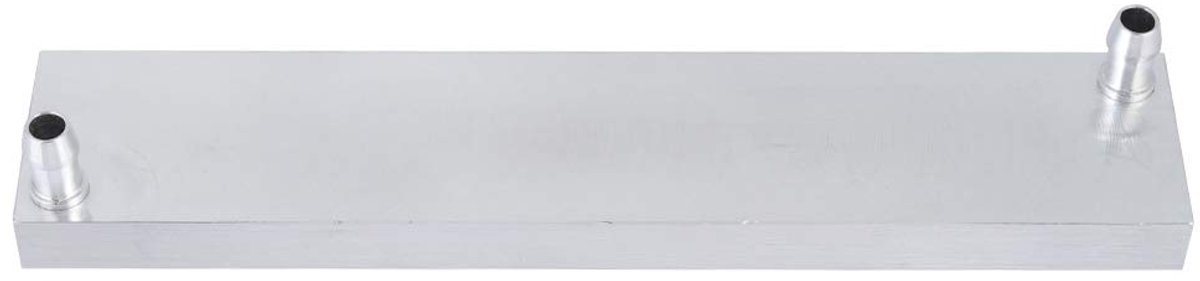 Waterkoelblok - Vloeistofkoeler - Computer Koeling - Geoptimaliseerd Stroomkanaal - 40x200mm - Zilver