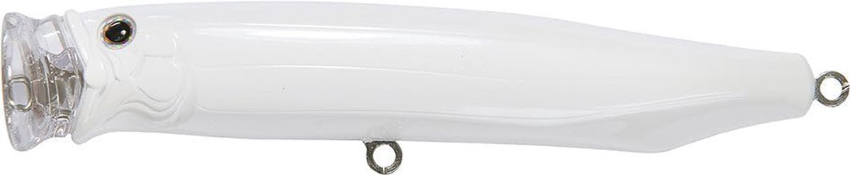 Vis Aas - Kunstaas Lokaas - Vissen Vangen - Rammelaar Geluid - 10 cm - Wit