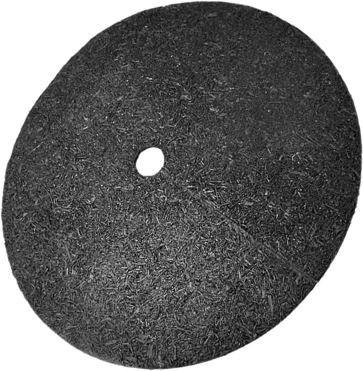 Boommulchmat - Bodembedekker - Tuinonderhoud - Herbruikbaar - 30 x 40 cm - Zwart