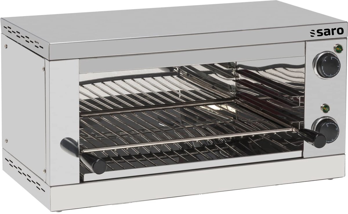 Salamander Grill - Bovenwarmte Grill - Professioneel Grillen - Instelbare Temperatuur - Model M - Roestvrij staal