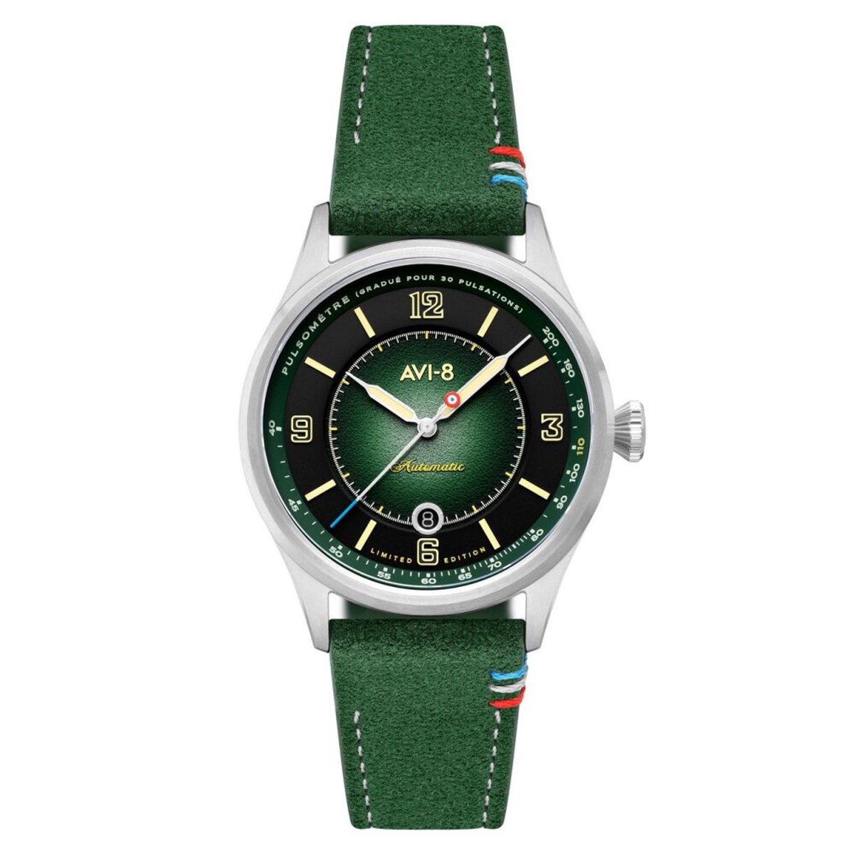 AVI-8 - AV-4153-01 - Polshorloge - Heren - Automatisch - Flyboy Lafayette 110th Anniversary Limited Edition
