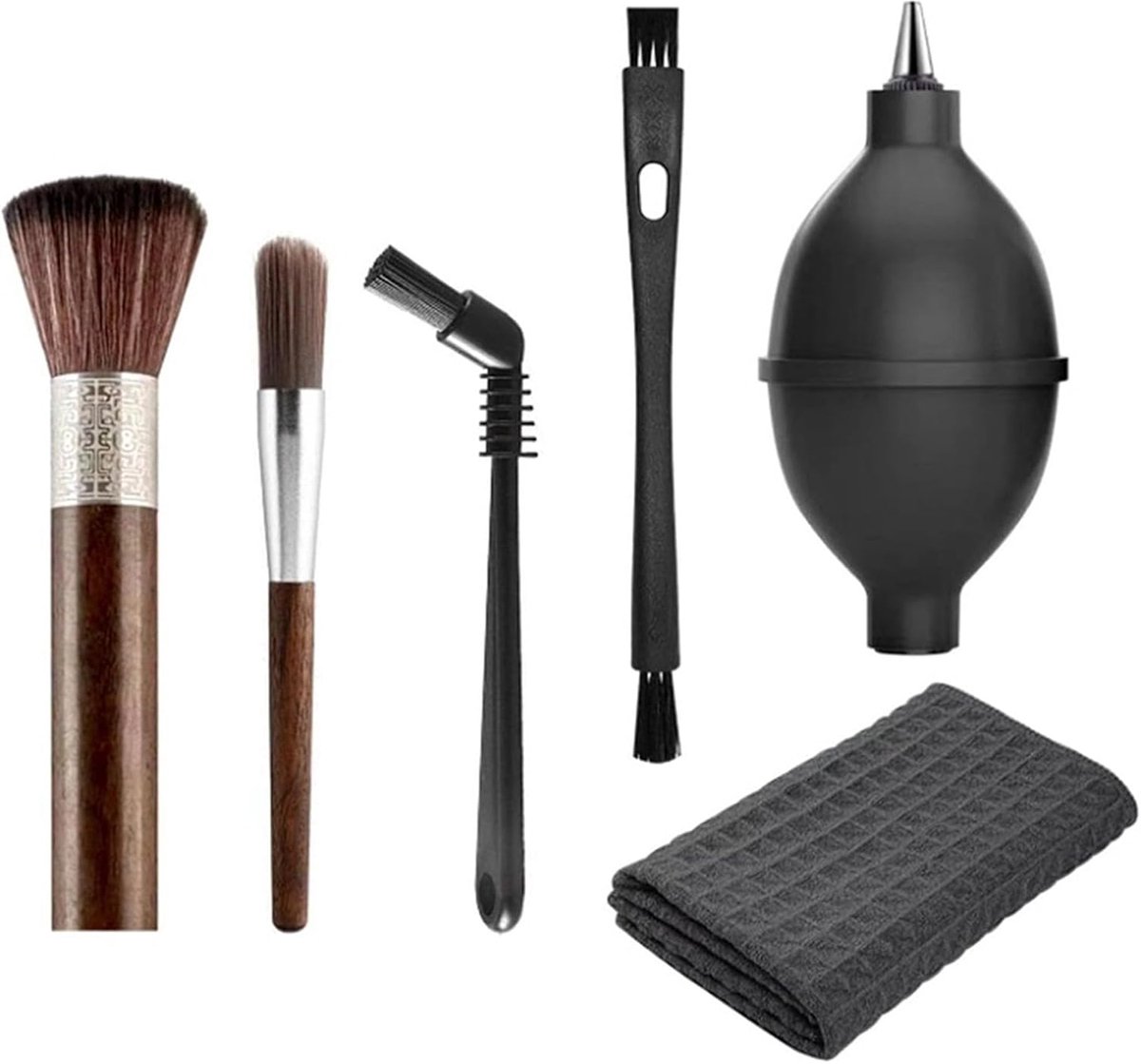 Koffie Reinigingsborstel Set Espresso Schoonmaak Kit Koffieapparatuur Onderhouden Complete Set Met 6 Delen