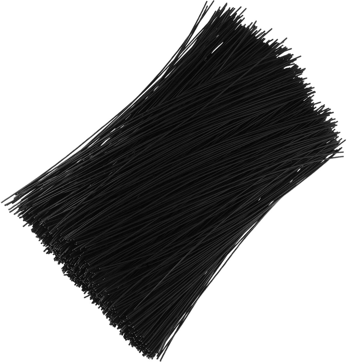 Gegalvaniseerd Draad - Binddraad IJzerdraad - Klusjes Thuis - Roestwerende Coating - 1000 Stuks - Zwart