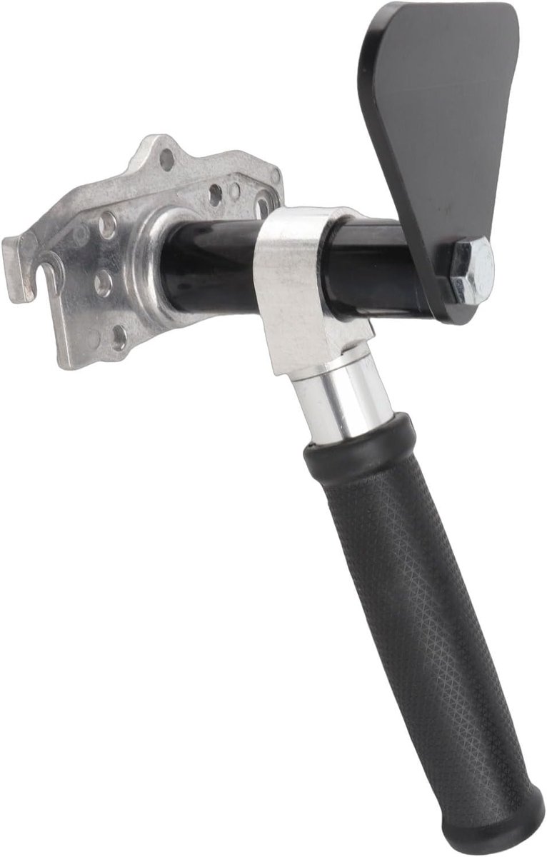 Gipsplaten Platte Finisher Box Handvat - Verlengstuk Afwerkingsdoos - Gipsplaat Afwerking - Verstelbare Hoek - 1 Eenheid - Aluminium