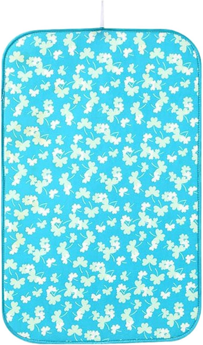 Draagbare strijkmat - Reisstrijkdeken opvouwbaar - Thuis en onderweg - Hittebestendig materiaal - Tot 60 x 120 cm - Grijs