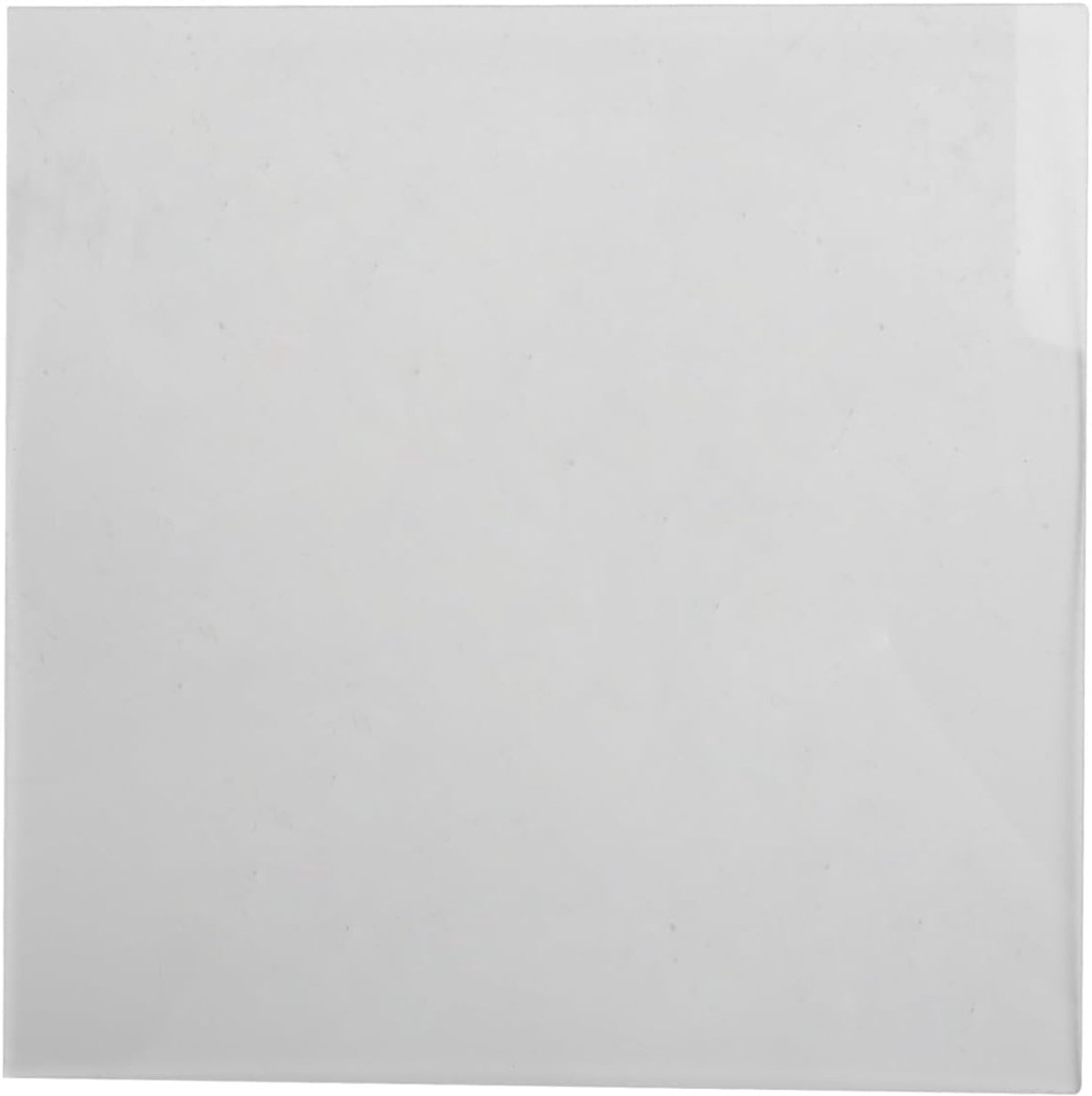 Acrylplaat - Plastic paneel - Kas vervanging - Breekbestendig - 200 x 200 mm - Transparant