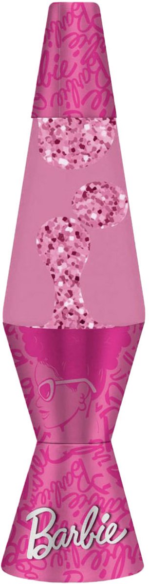 Arditex Barbie 9x9x36 Cm Glitterlamp In Doos Roze Kinderen