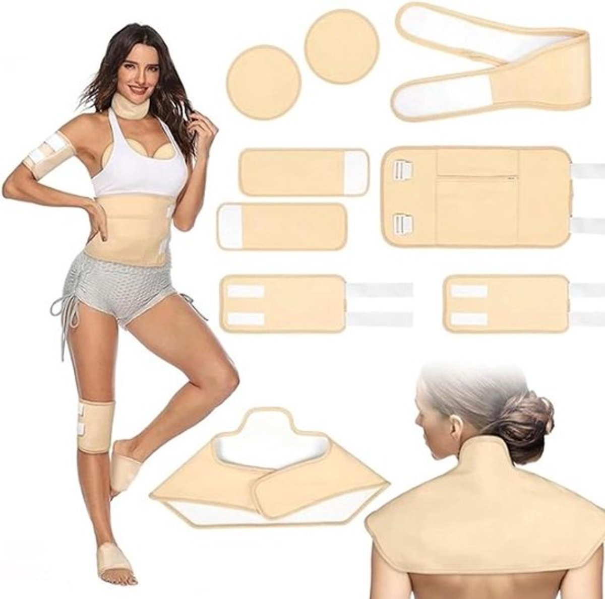Set van 9 herbruikbare Pack voor opname en ontgifting van de lever
