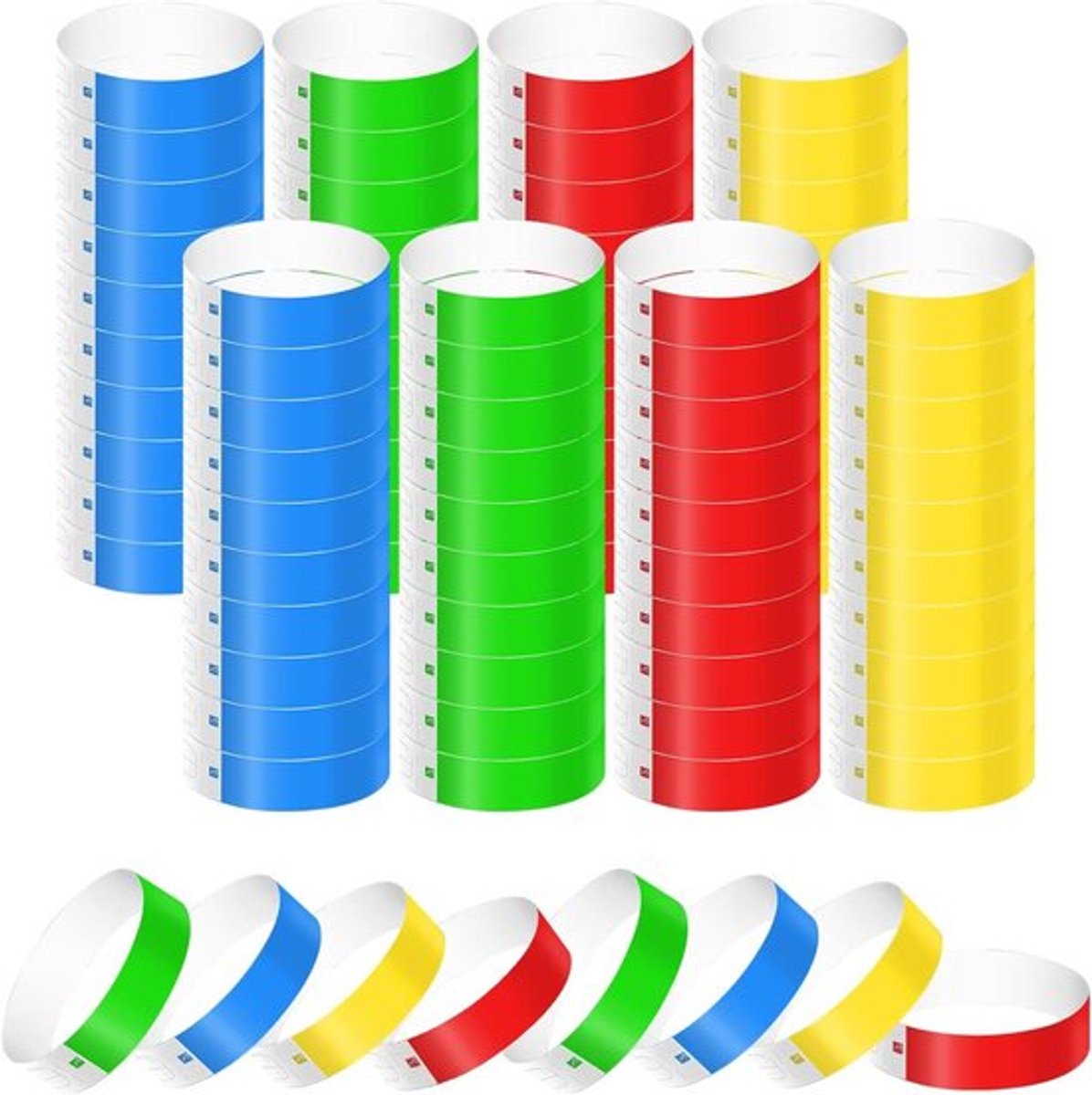 Neon Polsbandjes 800 stuks voor Evenementen - Allecto Plus