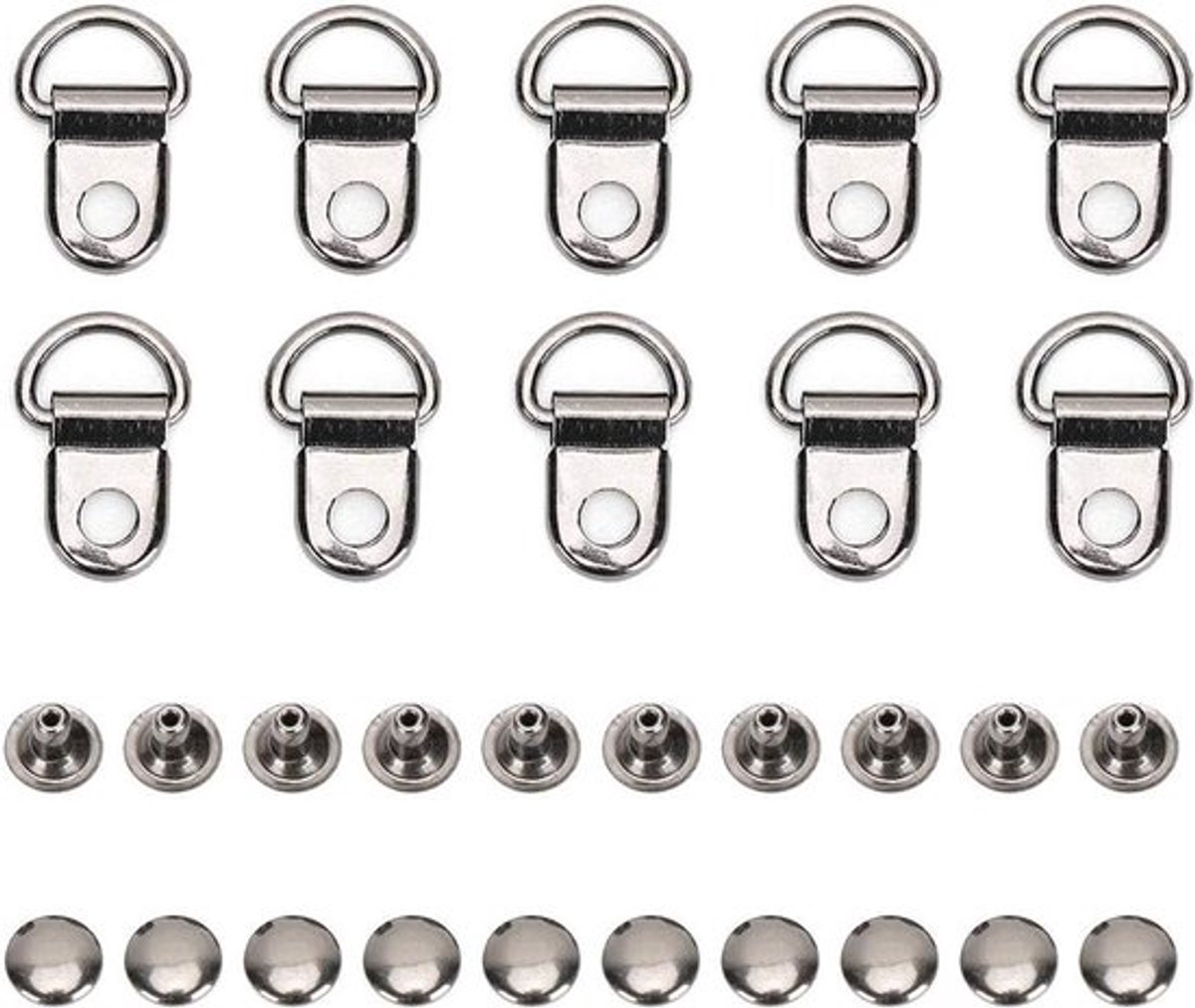 Tool voor schoenvettershaak, klinknagel oogje en meer - 100 sets