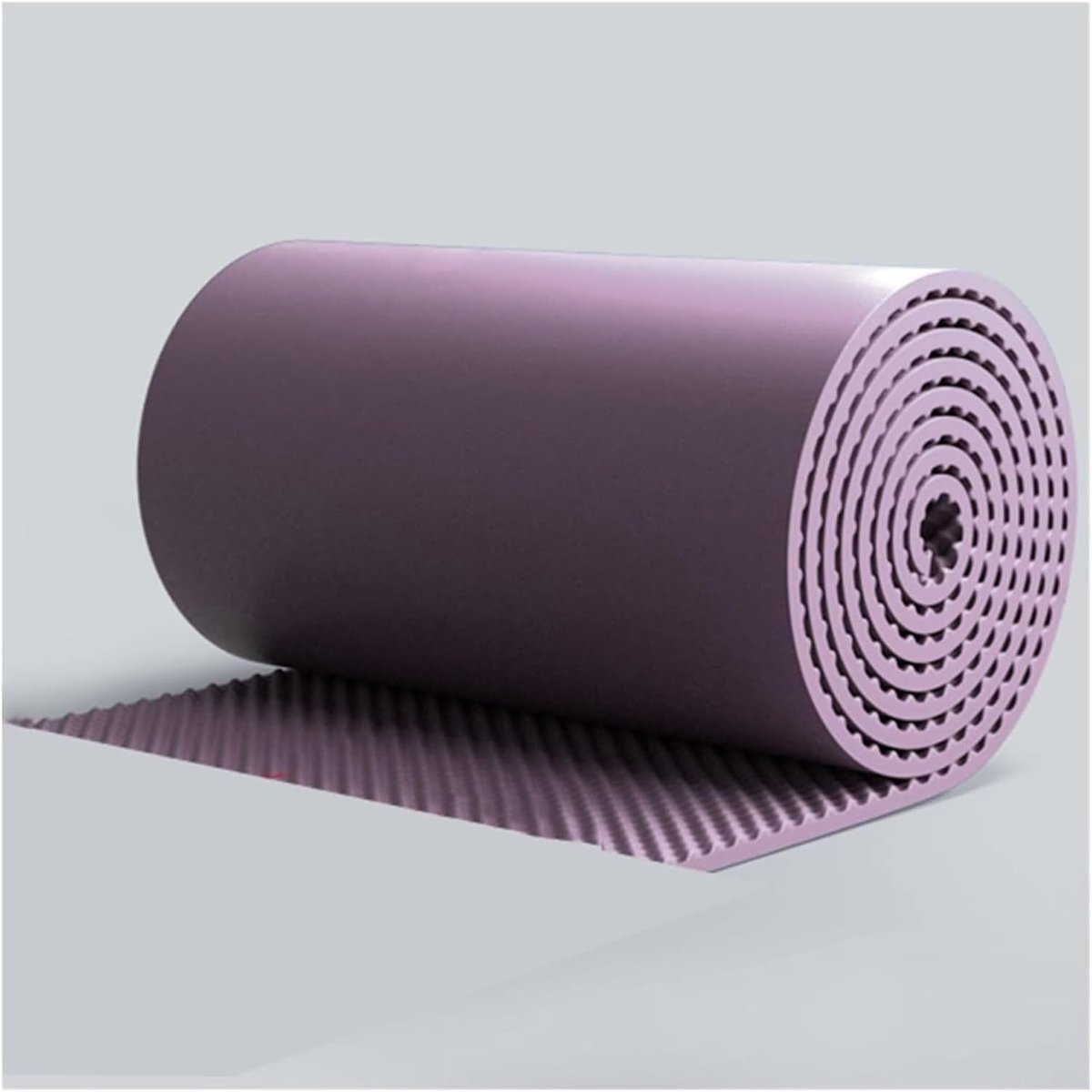 Akoestisch Schuim - Geluidsisolatie Platen - Geluidsreductie Studio - Zelfklevend Vlamvertragend - 1 m Breed 5 cm Dik - Paars
