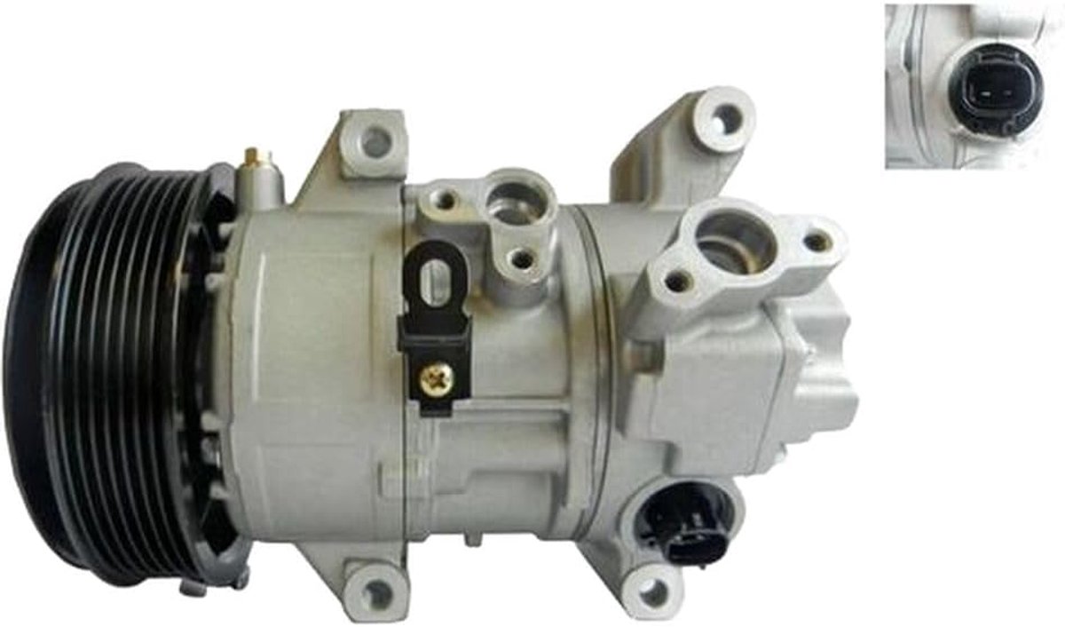 Airconditioning Compressor - Auto Airco Pomp - Auto Onderhoud - Specifiek Ontwerp - 18.8 x 27.5 x 20.5 cm - Zwart