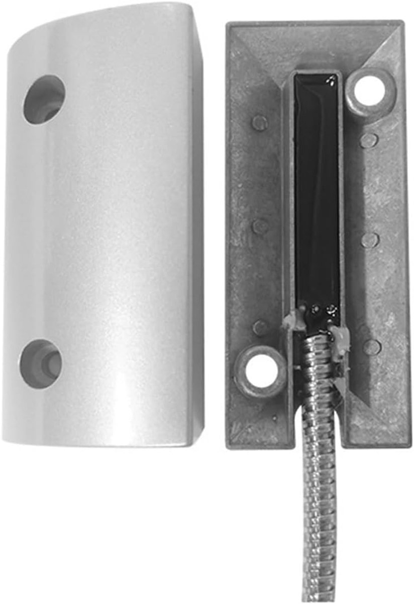 Magnetisch Deuralarm - Deursensor Alarm - Beveiliging Huis - Normaal Gesloten - 50-70 mm - Aluminium
